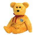 Beanie Baby Decade Gold Version Bear