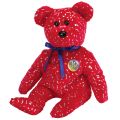 Beanie Baby Decade Red Version Bear