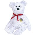Beanie Baby Decade White Version Bear