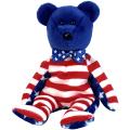 Liberty Blue Bear Beanie Baby