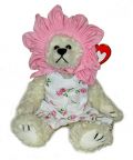 Rosalie Pink Flower Bear Attic Treasure