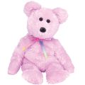 Sherbet Pink Ty Beanie Baby Bear