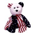 Spangle Pink Beanie Baby Bear